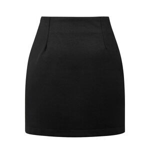 3656 Black Pencil Skirts Knee Length Cute Short Black Skirt SexyPure Black